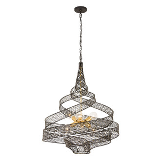 Flow Six Light Pendant (240P06LMBFG)