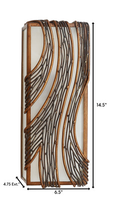 Flow Two Light Wall Sconce (240W02HO)