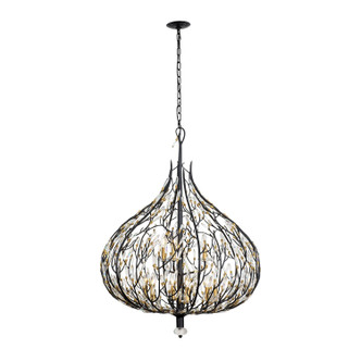 Bask Nine Light Pendant (271P09MBFG)