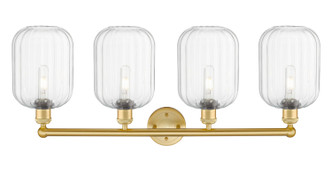 Edison Four Light Bath Vanity (616-4W-SG-G460-7CL)