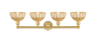 Edison Four Light Bath Vanity (616-4W-SG-NBD2-75-NAT)