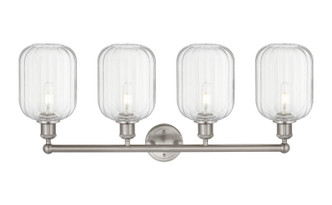 Edison Four Light Bath Vanity (616-4W-SN-G460-7CL)