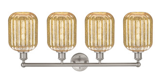 Edison Four Light Bath Vanity (616-4W-SN-G460-7ME)
