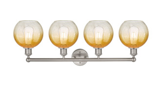 Edison Four Light Bath Vanity (616-4W-SN-G483-8AM)