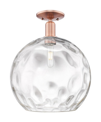 Innovations - 716-1C-AC-G1215-14 - One Light Semi-Flush Mount - Arcadia - Antique Copper
