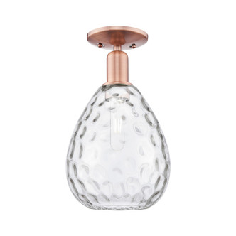 Innovations - 716-1C-AC-G372 - One Light Semi-Flush Mount - Arcadia - Antique Copper