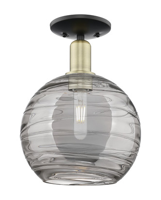 Innovations - 716-1C-BAB-G1213-10SM - One Light Semi-Flush Mount - Arcadia - Black Antique Brass