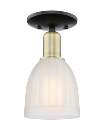 Innovations - 716-1C-BAB-G441 - One Light Semi-Flush Mount - Arcadia - Black Antique Brass