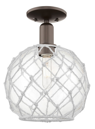 Innovations - 716-1C-OB-G122-10RW - One Light Semi-Flush Mount - Arcadia - Oil Rubbed Bronze
