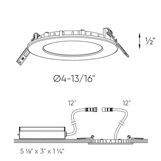Access LED Flat Panel (2004-WH)
