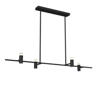 Dals - CAPD72-CC-BK - Four Light Pendant - Quartet - BK