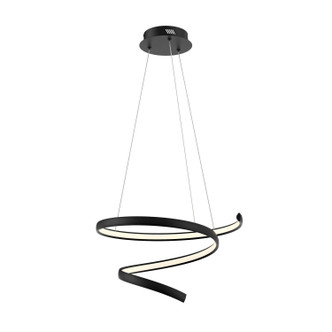 Dals - SPR20-CC-BK - One Light Pendant - Helix - BK