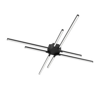 Dals - STRFM-3K-BK - LED Flush Mount - Stellar Flushmount - BK