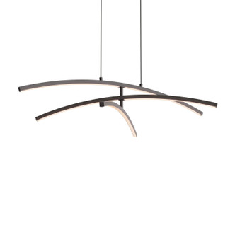 Dals - W3PD36-CC-BK - Three Light Pendant - Sway - BK