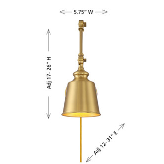 Two Light Wall Sconce (M90089NB)