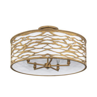 Kato Five Light Convertible Semi-Flush/Pendant (348S05HG)