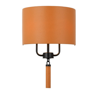 Secret Agent Two Light Wall Sconce (368W02BLC)