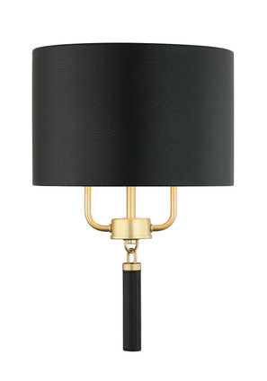 Secret Agent Two Light Wall Sconce (368W02GOB)