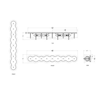 Cosmos Four Light Bath (370B04MB)