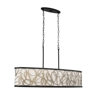 Scribble Six Light Linear Pendant (381N06MBAR) Scribble Six Light Linear Pendant (381N06MBAR)