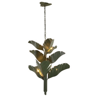 Banana Leaf Nine Light Chandelier (901C09)