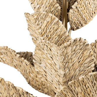 Banana Leaf 12 Light Chandelier (901C12FGN)