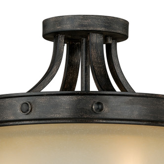 Halifax Two Light Semi Flush Mount (C0077)