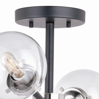Orbit Four Light Semi Flush Mount (C0133)