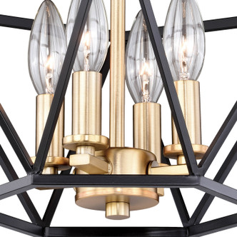 Turin Four Light Semi Flush Mount (C0174)