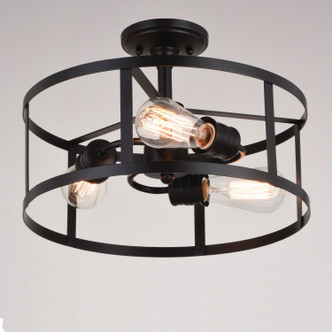 Akron Three Light Semi-Flush Mount (C0266)