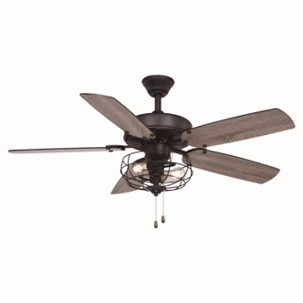 Vaxcel - F0099 - 48Ceiling Fan - Reed - Matte Black
