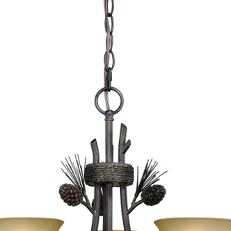 Sierra Three Light Mini Chandelier (H0172)