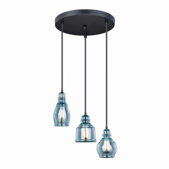 Vaxcel - P0249 - Three Light Mini Pendant - Millie - Oil Rubbed Bronze Vaxcel - P0249 - Three Light Mini Pendant - Millie - Oil Rubbed Bronze