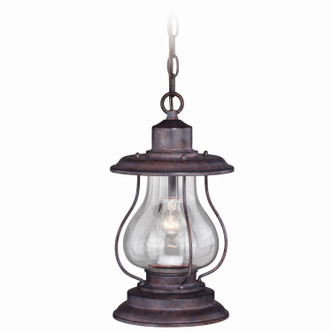 Vaxcel - T0219 - One Light Outdoor Pendant - Dockside - Weathered Patina