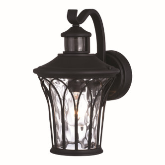 Vaxcel - T0594 - One Light Outdoor Motion Sensor Wall Mount - Abigail - Textured Black