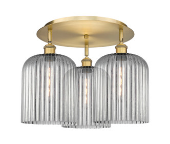 Innovations - 516-3C-BB-G559-8SM - Three Light Semi-Flush Mount - Ballston - Brushed Brass
