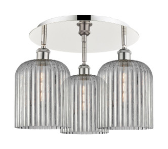 Innovations - 516-3C-PN-G559-8SM - Three Light Semi-Flush Mount - Ballston - Polished Nickel