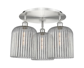 Innovations - 516-3C-SN-G559-8SM - Three Light Semi-Flush Mount - Ballston - Satin Nickel