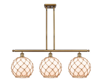 manufacturer_finish:Brushed Brass|manufacturer_glass:Matte White Large Farmhouse Glass with Brown Rope|light_output:220.00lm|color_temperature:2200K|cri:99