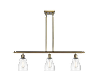 Innovations - 516-3I-AB-G394 - Three Light Island Pendant - Ballston - Antique Brass