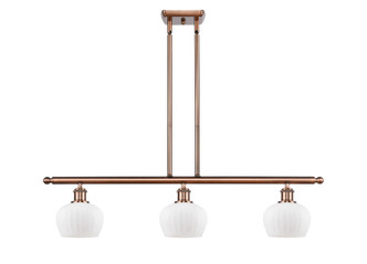 Innovations - 516-3I-AC-G91 - Three Light Island Pendant - Ballston - Antique Copper