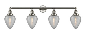 Innovations - 215-PN-G165 - Four Light Bath Vanity - Franklin Restoration - Polished Nickel