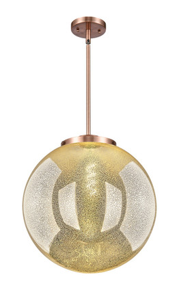 Innovations - 221-1S-AC-G208-16 - One Light Pendant - Essex - Antique Copper