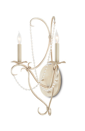 Crystal Lights Two Light Wall Sconce (5980)