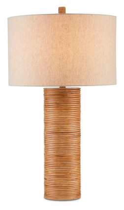 Currey and Company - 6000-0735 - One Light Table Lamp - Salome Table Lamp - Natural