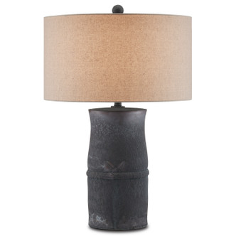 Currey and Company - 6000-0779 - One Light Table Lamp - Croft Black Table Lamp - Charcoal