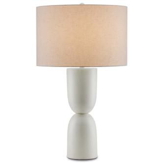 Currey and Company - 6000-0794 - One Light Table Lamp - Linz White Table Lamp - White