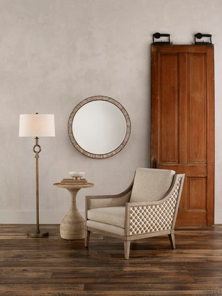 Germaine One Light Floor Lamp (8000-0077)