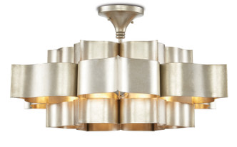Grand Lotus Six Light Chandelier (9000-0051)