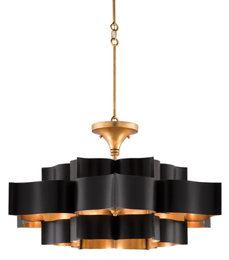Grand Lotus Six Light Chandelier (9000-0429)